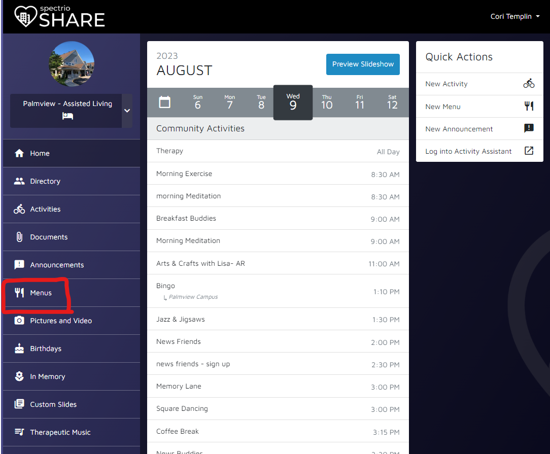 LifeSHAER Unlink Menu 1.png